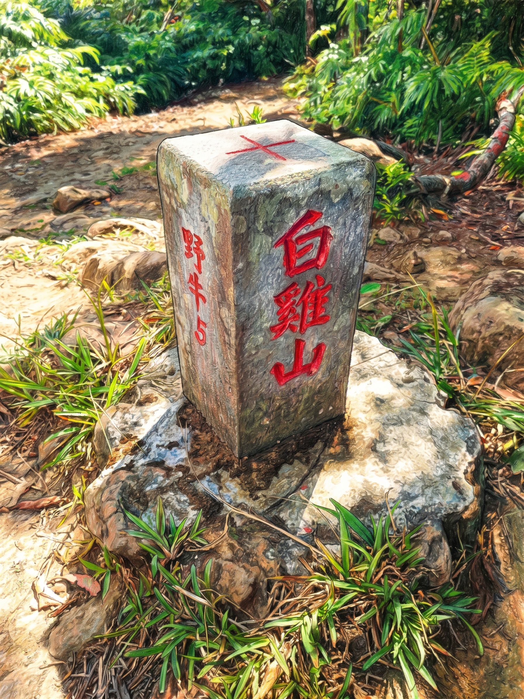 白雞山登山步道