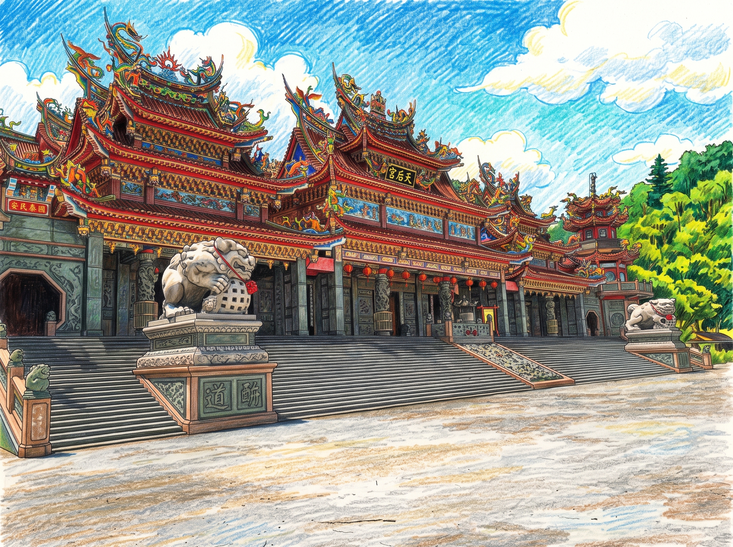 紫微聖母環山步道（白雞山－紫微天后宮）